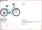 Fiets Retro 26" 6 vit, Fietsen en Brommers, Fietsen | Meisjes, Gebruikt, Retro, Handrem, Ophalen