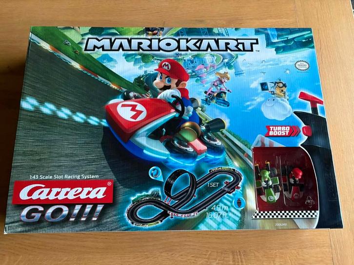 Carrera Go Mariokart racebaan, Enfants & Bébés, Jouets | Circuits, Utilisé, Circuit, Carrera, Enlèvement