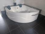 Bubbelbad hoek 2 pers 22 krachtige jets, Huis en Inrichting, Ophalen, Gebruikt, Met bad
