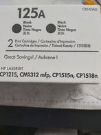 HP 125A pack de 2 toners LaserJet noir authentiques, HP, Toner