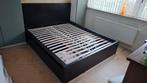 Bed Ikea MALM  160 x 200 cm, Ophalen, Zwart, 200 cm, Modern