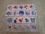 Stickers Rode Kruis, jaren '70 en '80, Verzamelen, Verzenden
