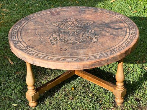 Unieke salontafel set Azteeks geïnspireerd design, Antiek en Kunst, Antiek | Meubels | Tafels, Ophalen