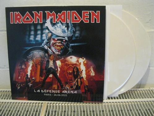 IRON MAIDEN - LA DEFENSE ARENA - 2 lp color vinyl, CD & DVD, Vinyles | Hardrock & Metal, Enlèvement ou Envoi