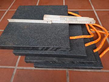 Stempelplaten / steunplaten 30x30cm beschikbaar voor biedingen