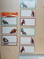 21 labels /naametiketten brommers / motorvoertuigen, 1960 tot 1980, Nieuw, Ophalen of Verzenden, Prent