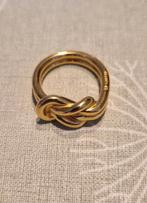 Vintage Sjaalring Hermès verguld (Atame), Handtassen en Accessoires, Antieke sieraden, Ophalen, Verguld