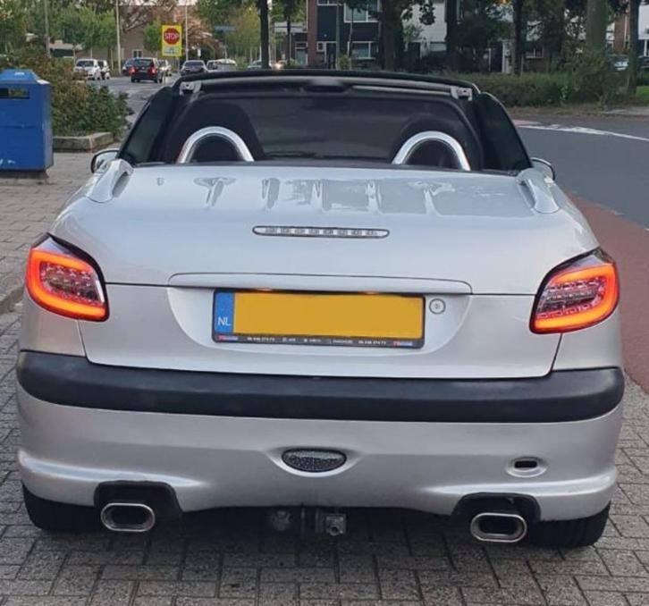 Peugeot 206 CC 2.0 LPG G3, Auto's, Peugeot, Particulier, Android Auto, Apple Carplay, Bluetooth, Trekhaak, LPG, Cabriolet, 2 deurs