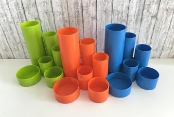 Organiseur de bureau tube en plastique beschikbaar voor biedingen
