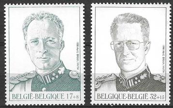 Belgie 1998 - Yvert/OBP 2738-2739 - Leopold - Boudewijn (PF)