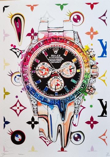 Pop art Rolex - Death NYC - - A/P - Lim.Ed. beschikbaar voor biedingen