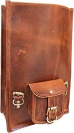 Zadeltas voor motorfiets | leer | GRATIS LEVERING, Motoren, -, Verzenden, -, Nieuw