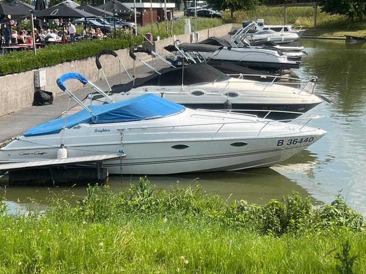 Chris craft 25 concept volvo 7.4  prachtstaat!! met trailer, Watersport en Boten, Speedboten, Gebruikt, Benzine, 200 pk of meer