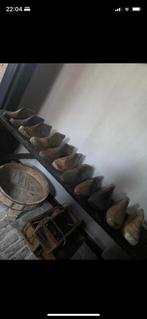 Oude houten schoenmallen, Ophalen of Verzenden