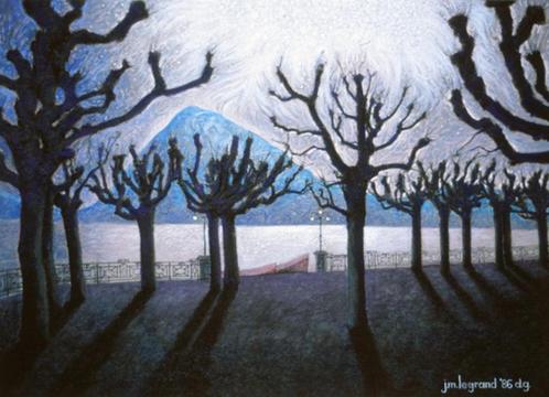 Jean Marie Legrand  1933   Zwitsers Landschap, Antiek en Kunst, Kunst | Schilderijen | Klassiek, Ophalen