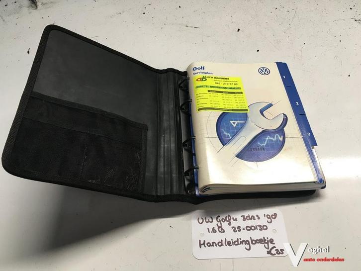 Vw Golf 4 3 drs 1.6 Benzine 1998  2500130  Instructieboekje, Auto diversen, Handleidingen en Instructieboekjes, Ophalen of Verzenden