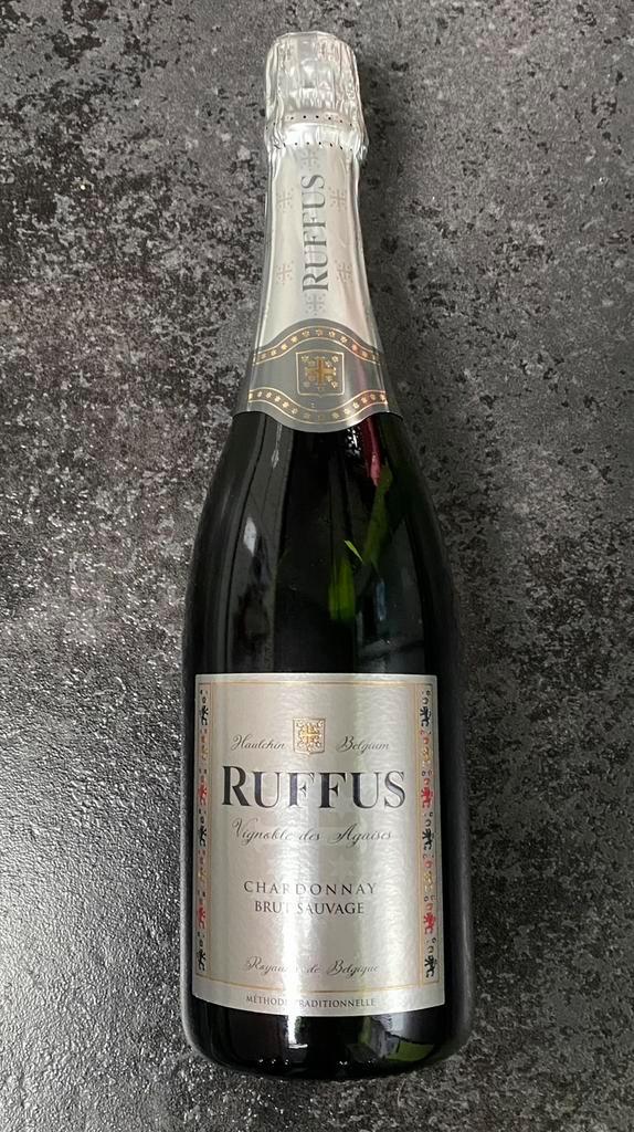 Ruffus Brut Sauvage - 6 bouteilles, Collections, Vins, Neuf, Champagne, Pleine, Enlèvement