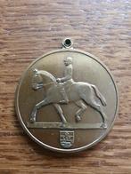 te koop medaille LRV 1982 Gewest Ruitertornooi Hoeleden, Timbres & Monnaies, Pièces & Médailles, Enlèvement ou Envoi