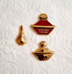 Set van 3 Guerlain spelden/broches, Verzenden, Zo goed als nieuw, Speldje of Pin