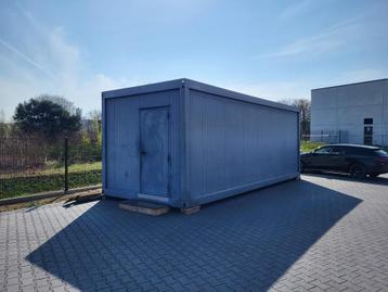 Te Koop : Kantoorunit container 22m² met ramen, Enlèvement