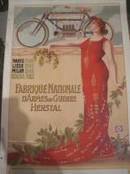 AFFICHE FN HERSTAL, Verzamelen, Ophalen of Verzenden, Zo goed als nieuw