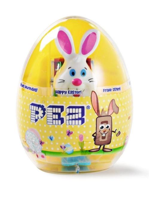 PEZ dispenser White Easter Bunny Mini / Witte Mini Paashaas, Verzamelen, Poppetjes en Figuurtjes, Nieuw, Ophalen of Verzenden