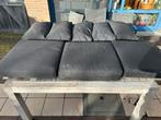 Lounge kussens zwart, Tuin en Terras, Ophalen, Overige materialen, Gebruikt, Loungeset