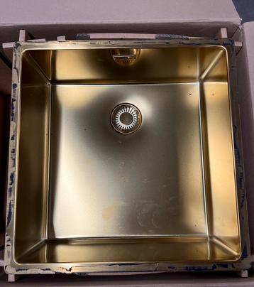 Spoelbak 40x40 Reginox New York OKG Comfort Gold Onderbouw beschikbaar voor biedingen