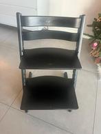 Tripp Trapp oak black, Enlèvement, Utilisé, Chaise évolutive