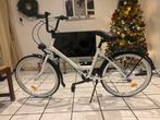 Vouwfiets - 26 inch - met 7 versnellingen - wit zwart, Fietsen en Brommers, Fietsen | Oldtimers, Ophalen