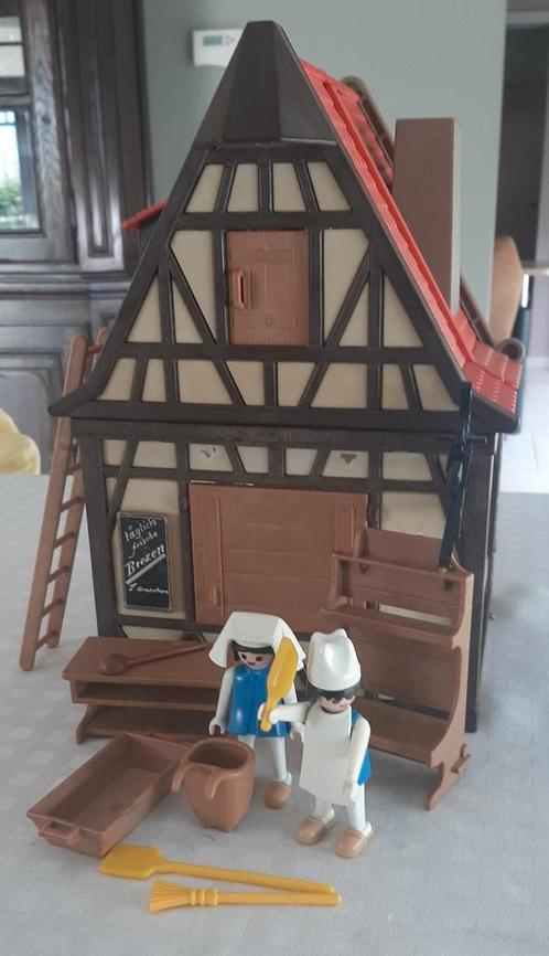 Vintage playmobil 3441 middeleeuwse bakker (1977), Kinderen en Baby's, Speelgoed | Playmobil, Ophalen of Verzenden