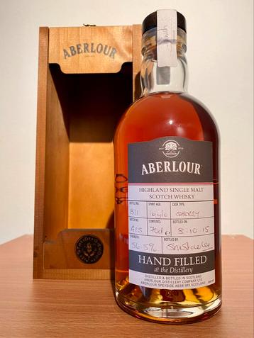 Whisky Aberlour Hand Filled At The Distillery disponible aux enchères