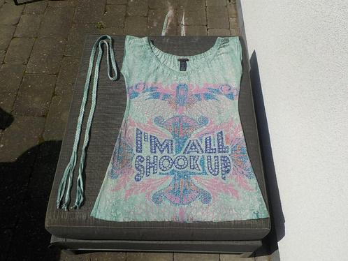 vintage Custo Barcelona jurk festival outfit maat 2 / M 38, Kleding | Dames, Jurken, Zo goed als nieuw, Maat 38/40 (M), Blauw