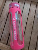 Thee-infuser fles - roze 550ml, Enlèvement