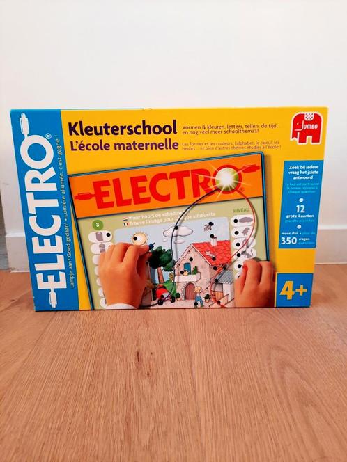 Electro kleuterschool • Jumbo • 4+, Enfants & Bébés, Jouets | Éducatifs & Créatifs, Comme neuf, Électronique, Langue et Lecture
