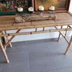 Console tafel bamboe, Antiek en Kunst, Ophalen