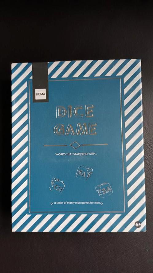 Dice Game - Hema, Hobby en Vrije tijd, Gezelschapsspellen | Bordspellen, Nieuw, Ophalen of Verzenden