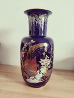 Magnifique vase chinois bleu cobalt, Enlèvement ou Envoi
