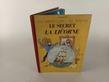 BD Hergé - Le Secret de la Licorne - séries B6 - 1947