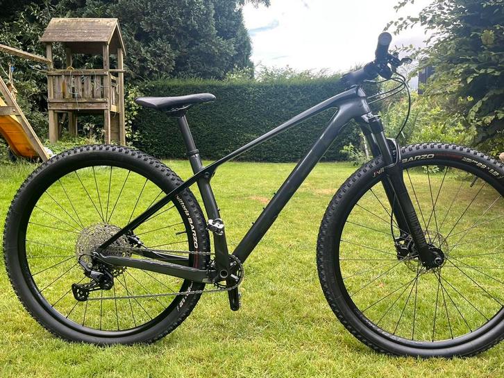 Trek Procaliber 9.5 carbon mountainbike zwart, Fietsen en Brommers, Fietsen | Mountainbikes en ATB, Zo goed als nieuw, Trek, Hardtail