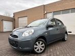 Nissan Micra | 12 Maanden Garantie | 59 Dkm | Benzine | 2011, Auto's, Nissan, Euro 5, Stof, 4 cilinders, Blauw