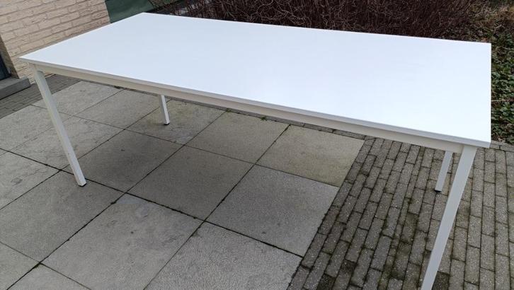 tafel 80 cm x 180 cm, Huis en Inrichting, Tafels | Eettafels, Zo goed als nieuw, 50 tot 100 cm, 150 tot 200 cm, Vier personen
