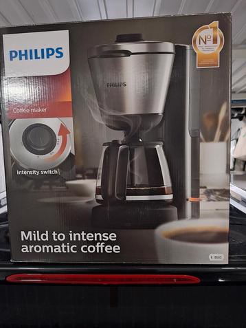 Machine à café Philips, Réservoir d'eau amovible, Café moulu, Neuf, 4 à 10 tasses
