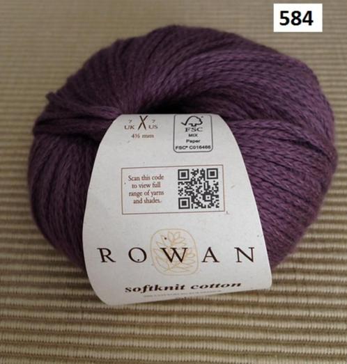 ROWAN Sofknit Cotton coloris 584, Hobby en Vrije tijd, Breien en Haken, Nieuw, Breien, Wol of Garen, Ophalen of Verzenden