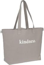 Lässig Greenlabel Cotton Statement Shopper taupe, Ophalen of Verzenden, Nieuw, Schoudertas