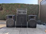 PA set JBSystems, Muziek en Instrumenten, Ophalen, Gebruikt, 1000 watt of meer, P.A.