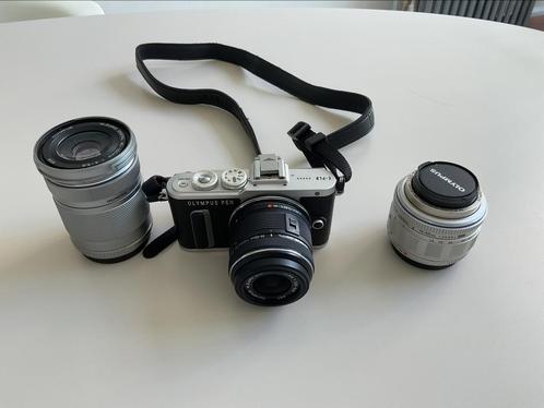 Olympus PEN E-PL8 Zwart + 14-42mm en 40-150mm, Audio, Tv en Foto, Fotocamera's Analoog, Zo goed als nieuw, Spiegelreflex, Olympus