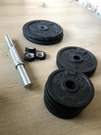 Gewichten + 1x halter + klips domyos, Ophalen, Gebruikt, Benen, Halterschijven