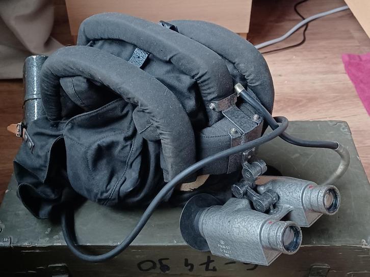 Sovjet tankerhelm nachtzicht, Verzamelen, Militaria | Algemeen, Landmacht, Helm of Baret, Ophalen of Verzenden