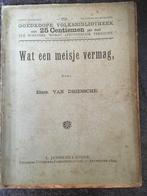 1856 - zedenroman - Wat een meisje vermag - Van Driessche, Ophalen of Verzenden